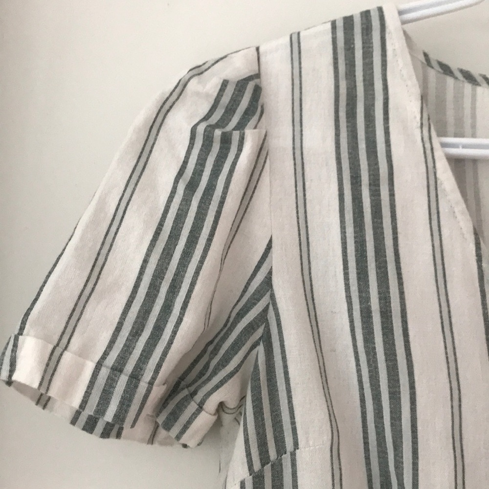 Cotton button down dress - Picture 9 of 11